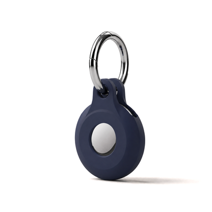 AirTag-Schlüsselanhänger aus Silikon – Ring mit sicherem Twist-Lock-Design gegen den Verlust des AirTags