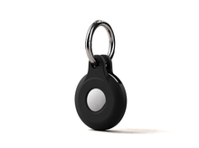 AirTag-Schlüsselanhänger aus Silikon – Ring mit sicherem Twist-Lock-Design gegen den Verlust des AirTags