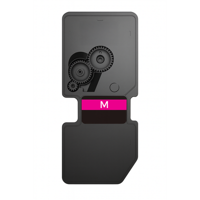 Alt Tag: Kyocera TK-5480M kompatibler Toner Magenta, Kartusche mit Magenta-Markierung (M) fuer brillante Druckqualitaet