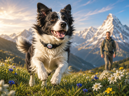 AirTag-Halterung für Hunde- und Katzenhalsbänder – wasserdichte Silikonhülle mit sicherem Verschlussdesign