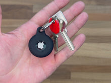 AirTag-Schlüsselanhänger aus Silikon – Ring mit sicherem Twist-Lock-Design gegen den Verlust des AirTags