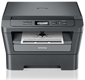 Brother DCP-7060 monochrome laser printer with copy and scan functions, ideal for home and small office use.