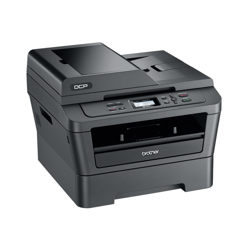 Brother DCP-7065 monochrome laser printer with copier and scanner functions for small offices and home use.
