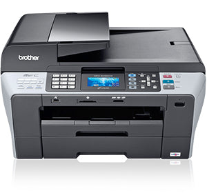 Brother MFC-6490CW multifunction inkjet printer with A3 support, featuring printing, scanning, copying, and faxing capabilities.