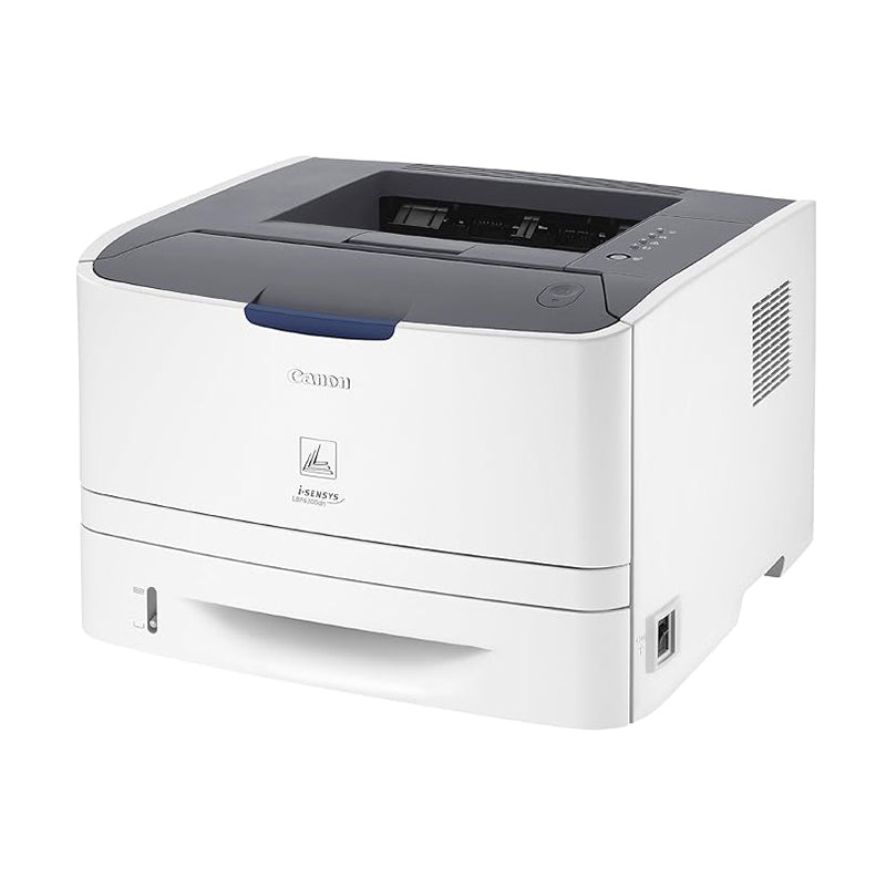 Canon i-SENSYS LBP-6300 monochrome laser printer with a compact design, featuring 30 pages per minute printing speed.