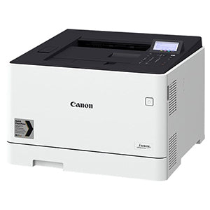 Canon I-Sensys LBP-673CDW color laser printer, ideal for small offices, offering fast duplex printing and wireless connectivity.