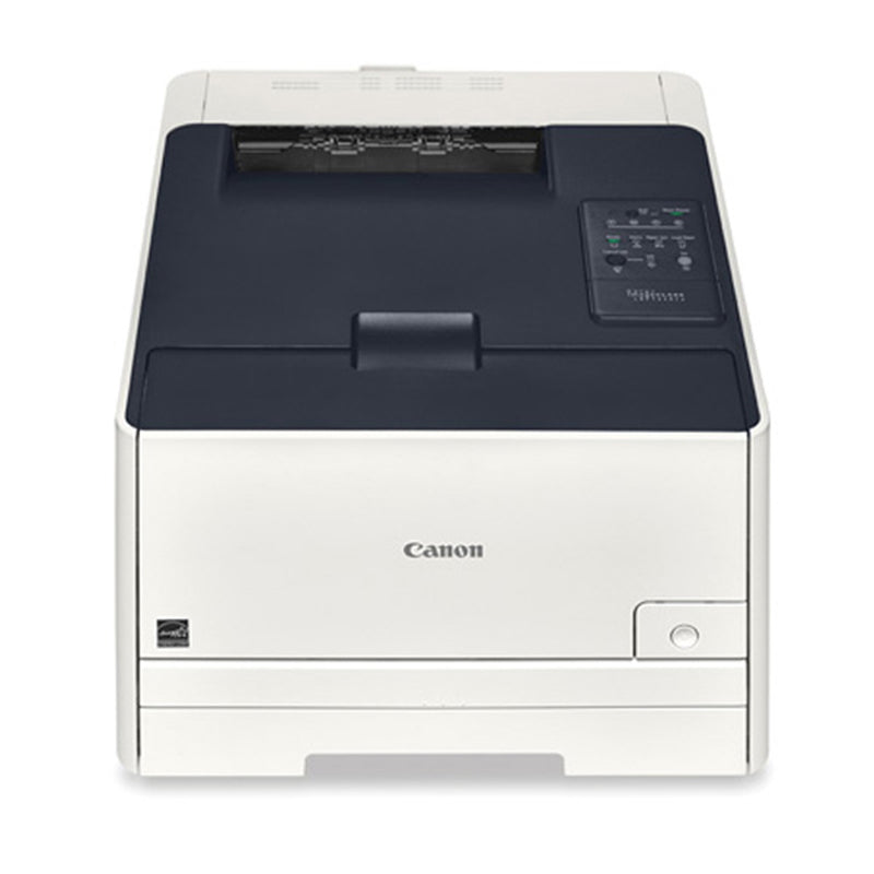 Canon i-SENSYS LBP-7110CW color laser printer, featuring a compact design ideal for small offices, with wireless connectivity support.