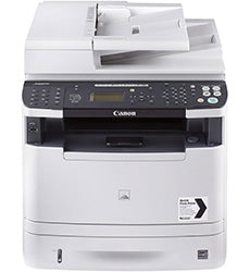 Canon i-SENSYS MF-6180DW multifunction printer with printing, copying, scanning, and faxing features for small to medium offices.