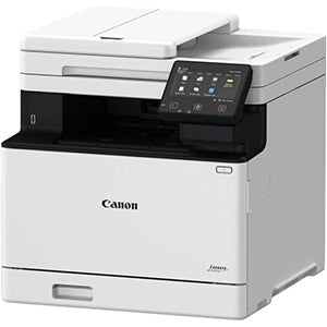 Canon I-Sensys MF-752CDW multifunction laser printer with duplex, scan, copy, and fax features, ideal for office environments.