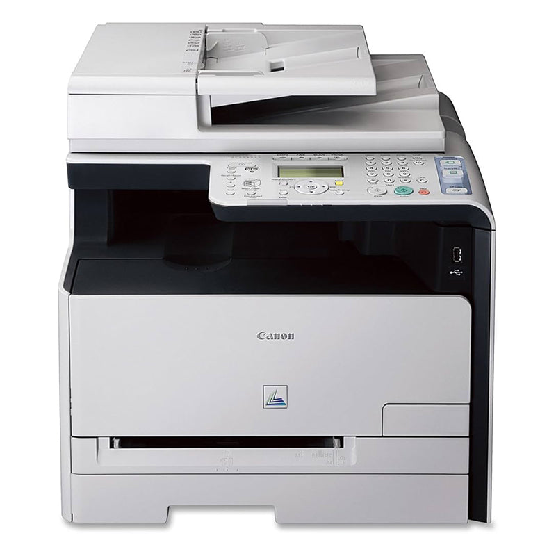 Canon i-SENSYS MF-8080cw multifunction color laser printer for efficient home or small office use.