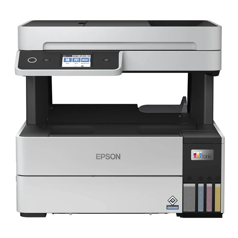 Epson EcoTank ET-5170 inkjet printer with high efficiency and duplex printing capabilities, front view of the machine.