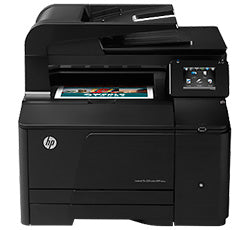 HP LaserJet Pro 200 MFP M276nw multifunction color laser printer with wireless printing capability.