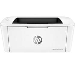Compact HP LaserJet Pro M15W monochrome printer ideal for small offices and home use, featuring wireless and mobile printing capabilities.