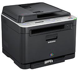 Samsung CLX-3185 color laser printer with multifunction capabilities for printing, scanning, and copying.