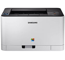Samsung Xpress C430W compact color laser printer, ideal for small offices, featuring NFC, Wi-Fi Direct, and mobile printing support.