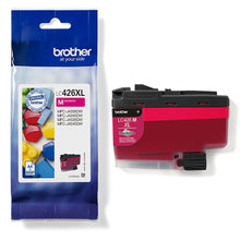 Brother LC-426XLM Magenta Ink Cartridge for high-quality professional printing, supports up to 1,500 pages, vibrant colors.