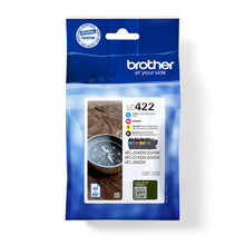 Brother LC-422VAL multipack ink cartridges black, cyan, magenta, yellow