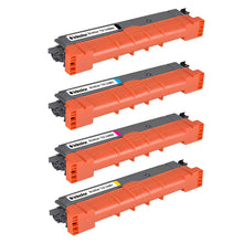 Brother TN-248 Multipack compatible toner set with cartridges TN-248BK, TN-248C, TN-248M, TN-248Y for high-quality printing.