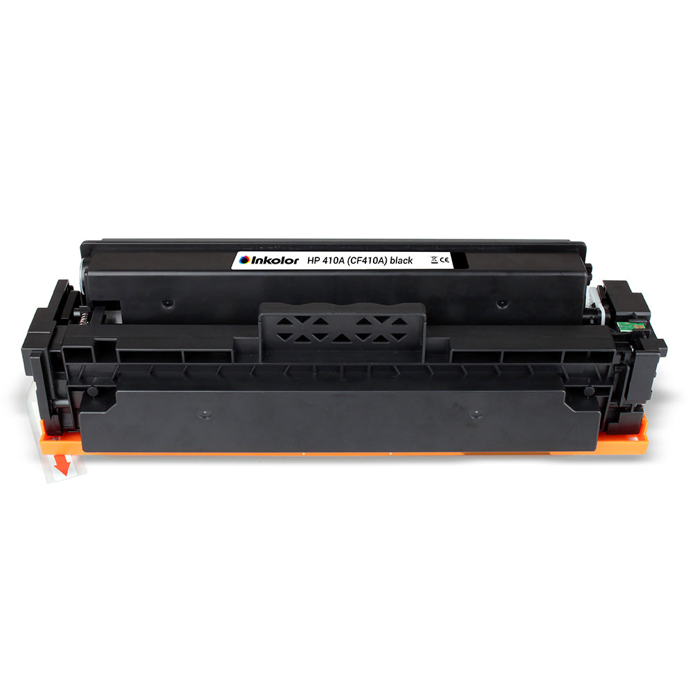 HP 410A (CF410A) compatible black toner for razor-sharp text and graphics, ideal for high print volumes.