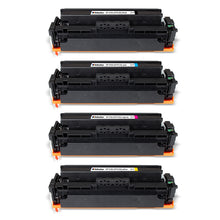 HP 410A Multipack compatible toner set CF410A CF411A CF412A CF413A for professional print quality and high page capacity