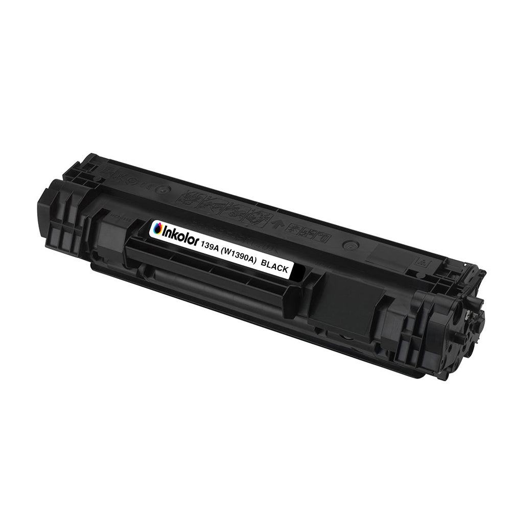 HP 139A (W1390A) compatible black toner with 1,000 page capacity for razor-sharp print quality, ideal for office supplies.