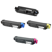 Kyocera TK-5345 Multipack compatible toner set: black, cyan, magenta, yellow