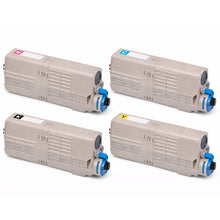 Oki 46490608 Multipack compatible toner46490608 + 46490607 + 46490606 + 46490605)