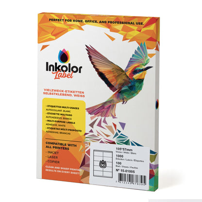 Inkolor Etiketten 105*57mm