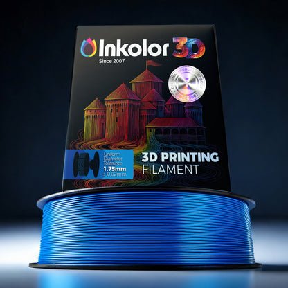 Inkolor ABS Blau Filament 1.75mm 1Kg 3D-Druck Filament spool