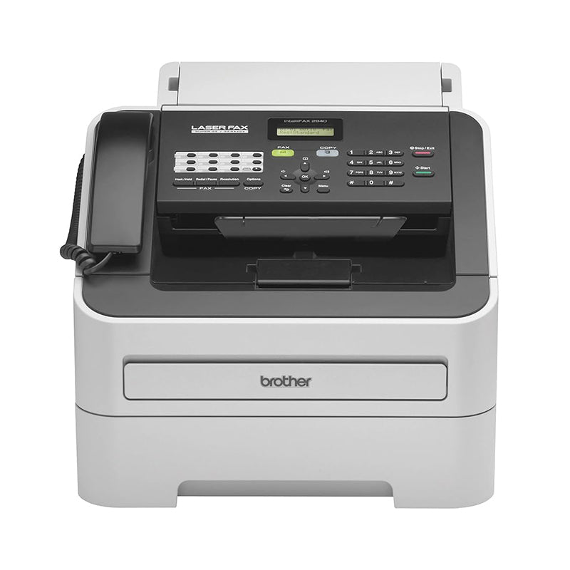 Brother Fax-2940 Laserfaxdrucker, kompakt und leistungsstark, ideal für kleine Büros, Heimgebrauch, 20 Seiten/Minute, 600 dpi.