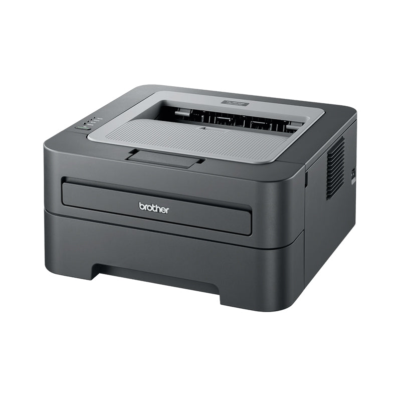Brother HL-2240D monochrome laser printer with automatic duplex printing and high-speed output up to 24 pages per minute.