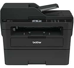 Brother MFC-L2730DW 4-in-1 multifunction printer with automatic duplex and 50-sheet ADF.