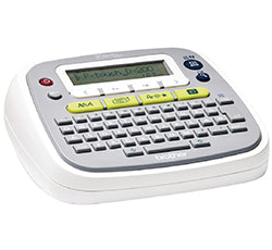 Brother PT-D200 label printer with QWERTZ keyboard and display for home and office use
