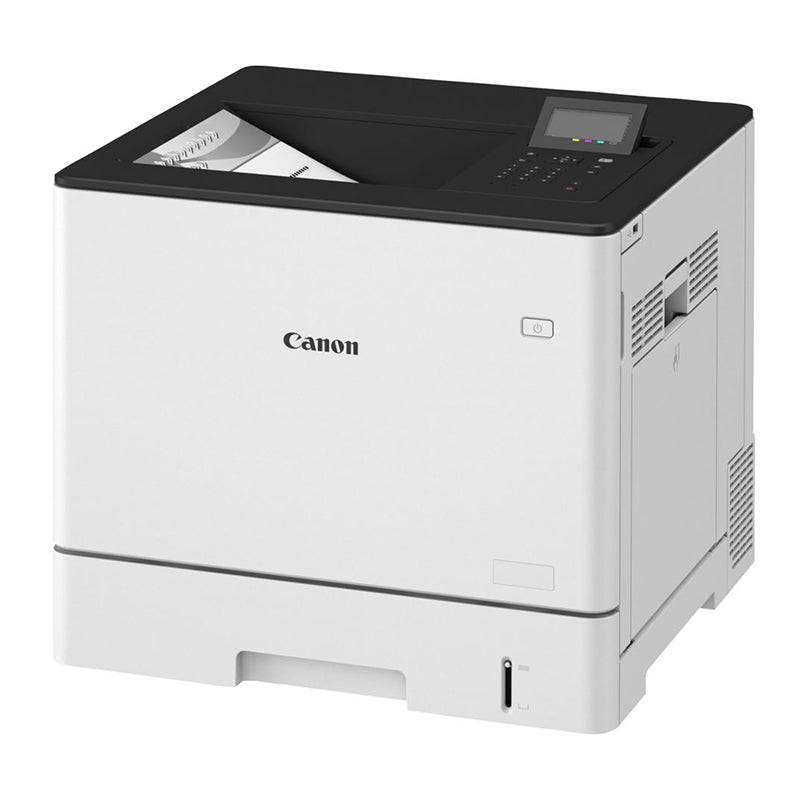 Canon i-Sensys LBP-732Cdw color laser printer with duplex, Apple AirPrint, and Google Cloud Print support.
