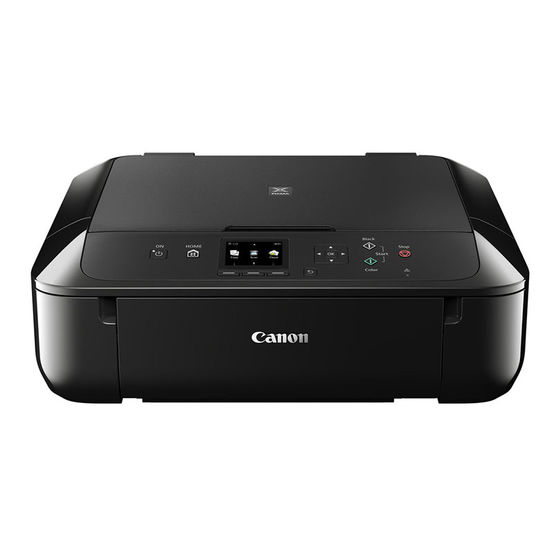 Canon PIXMA MG6850 multifunctional inkjet printer with touchscreen display, photo of printer front view.