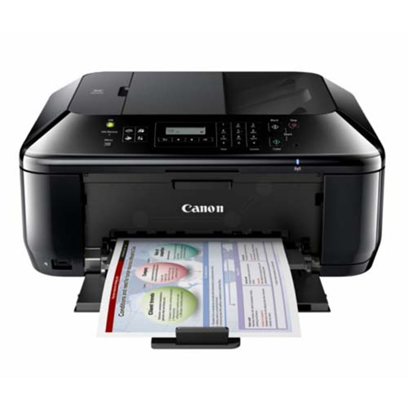 Canon PIXMA MX430 multifunction inkjet printer with sheet output, featuring print, scan, copy, and fax capabilities.