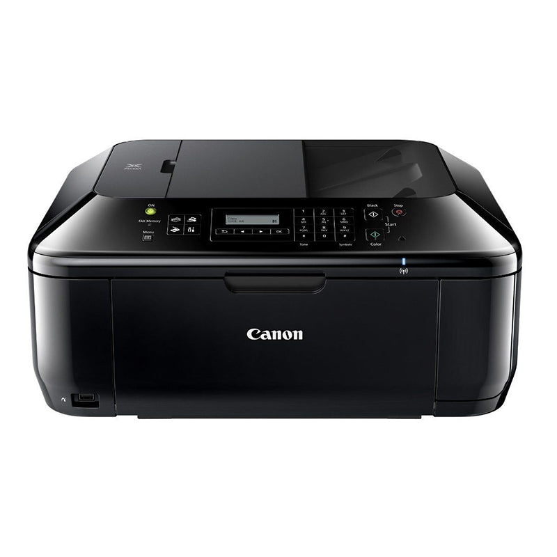 Canon PIXMA MX435 multifunction printer for printing, scanning, copying, and faxing with wireless capability.