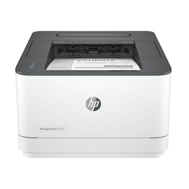 HP LaserJet Pro 3002DN monochrome laser printer for small offices with automatic duplex and USB connectivity