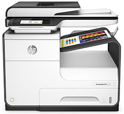 HP PageWide MFP 377DW multifunction printer with print, copy, scan, and fax features, ideal for small to medium offices.