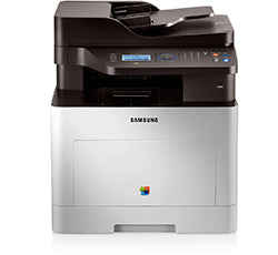 Samsung CLX-6260ND multifunction color laser printer with duplex and network features.