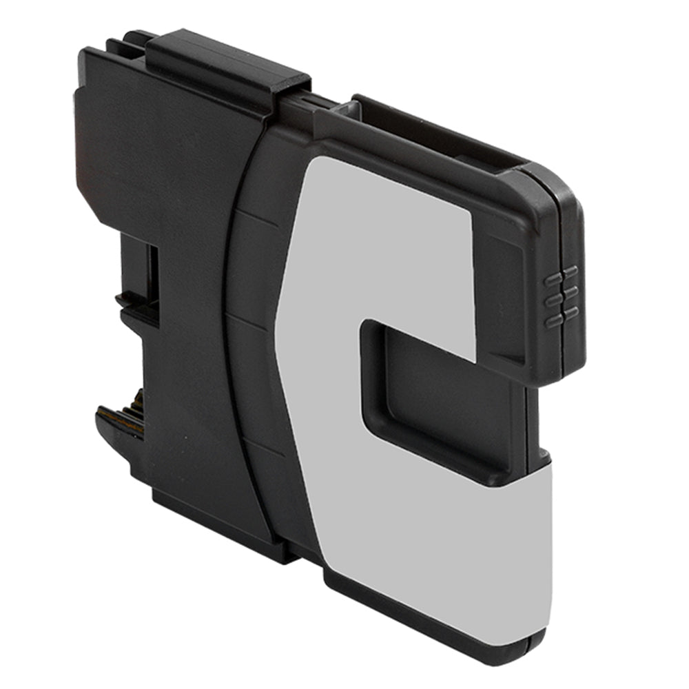 Cartouche d'encre jaune compatible Brother LC-1100Y offrant des couleurs éclatantes et des performances fiables.
