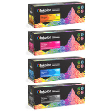 Canon 069H compatible toner multipack pour une impression de haute qualité, idéal pour un usage professionnel et personnel, 4 cartouches présentées.