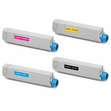 Oki 47095704 Multipack de toners compatibles47095704 + 47095703 + 47095702 + 47095701)