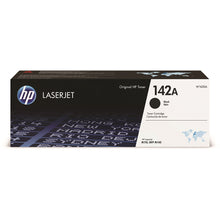 HP 142A (W1420A) Cartouche de toner noir pour des résultats d'impression nets, idéale pour les petits et moyens volumes d'impression. Emballage original présenté.