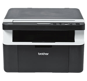 Brother DCP-1612W monochrome laser printer with copy and scan feature, ideal for small office and home office use.