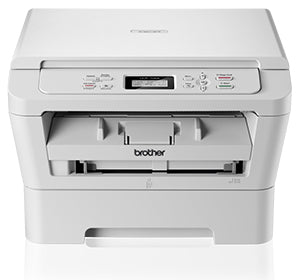 Brother DCP-7055 monochrome laser printer with integrated copier and scanner, suitable for small offices and home use.