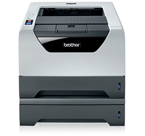 Brother HL-5350DN monochrome laser printer with duplex printing and network interface for fast, high-resolution output.