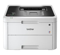 Brother HL-L5000D monochrome laser printer, ideal for small offices, featuring duplex printing and 40 ppm speed.
