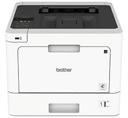 Brother HL-L8260CDW Farblaserdrucker mit Duplexdruck und WLAN-Konnektivität, ideal für Büroumgebungen, Vorderansicht