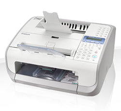 Canon i-SENSYS Fax L140 laserfaxdrucker für kleine Büros, kompakt und effizient, mit 14 Seiten Protokollgeschwindigkeit.